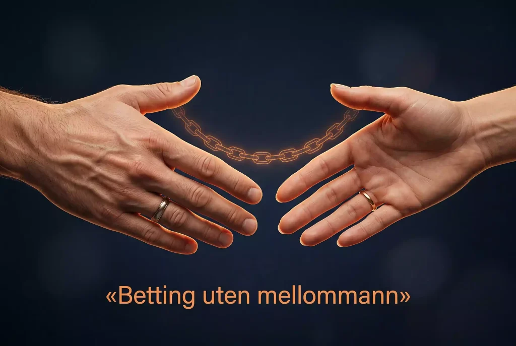 To hender i håndtrykk uten mellommann – peer-to-peer desentralisert betting